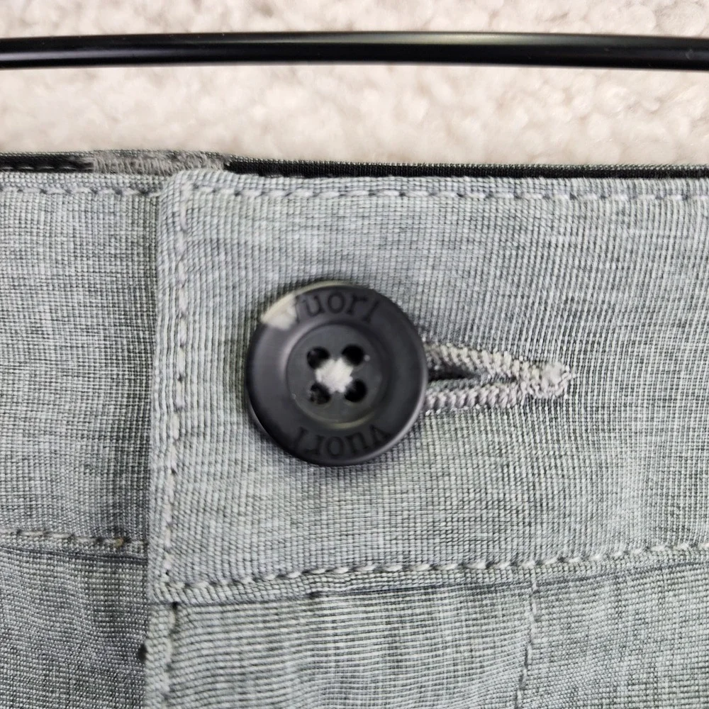 Vuori Meta Pant Mens 36 Grey Heather‎ V431 Performance Trousers Stretch Chino